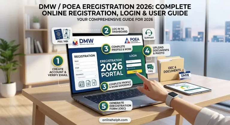 DMW / POEA eRegistration 2026: Complete Online Registration, Login & User Guide