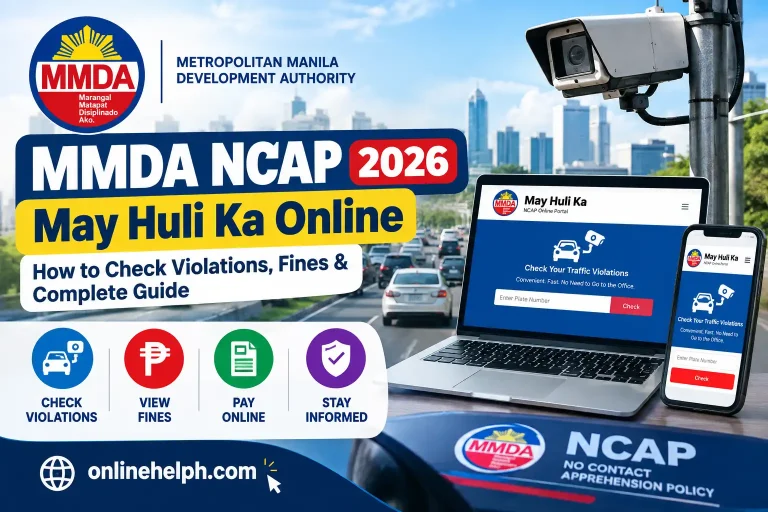 MMDA NCAP 2026: May Huli Ka Online, How to Check Violations, Fines & Complete Guide