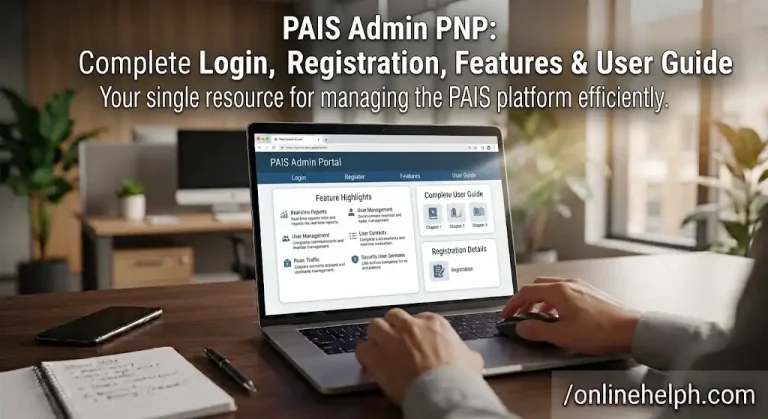 PAIS Admin PNP: Complete Login, Registration, Features & User Guide