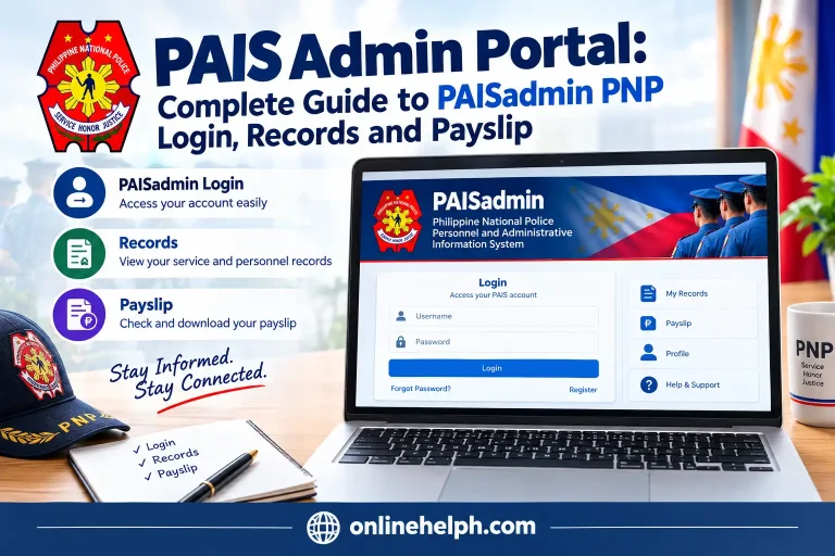 PAIS Admin Portal: Complete Guide to PAISadmin PNP Login, Records and Payslip