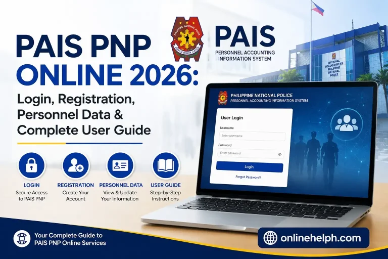 PAIS PNP Online 2026: Login, Registration, Personnel Data & Complete User Guide