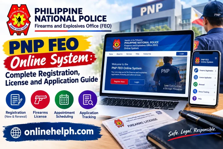 PNP FEO Online System: Complete Registration, License and Application Guide