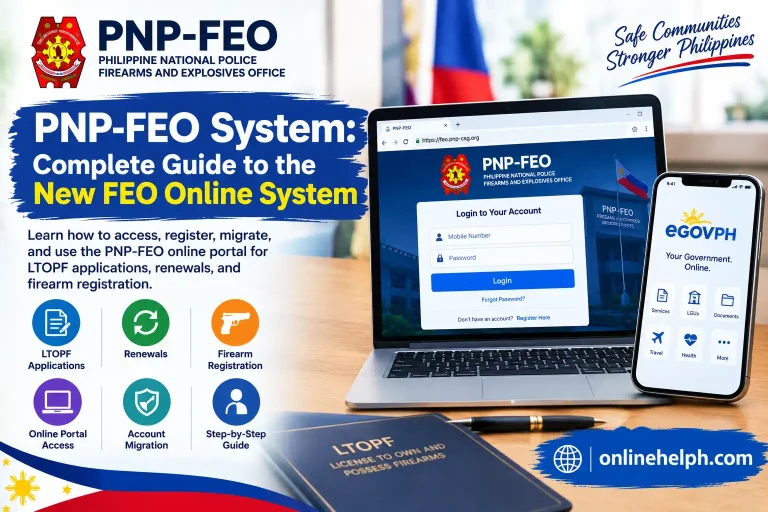 PNP-FEO System: Complete Guide to the New FEO Online System