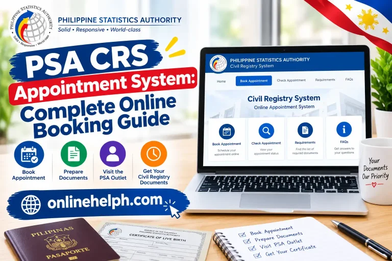 PSA CRS Appointment System: Complete Online Booking Guide