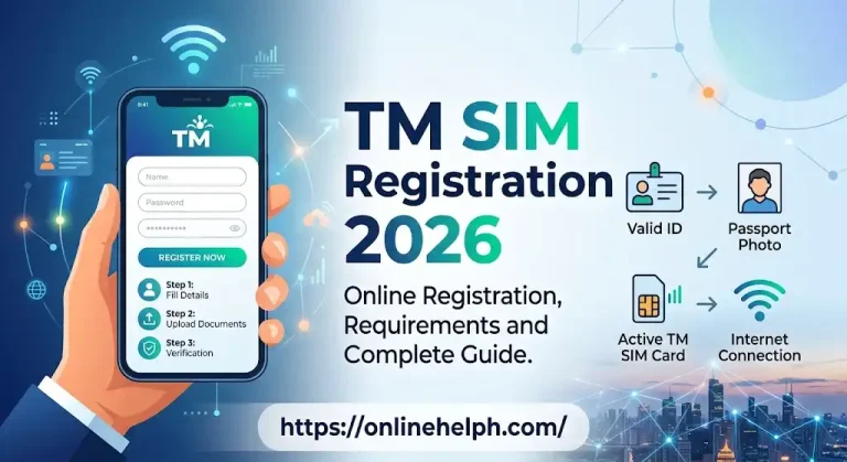 TM SIM Registration 2026: Online Registration, Requirements and Complete Guide